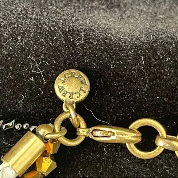 J. Crew Gold and Silver Multi-Strand Bracelet Gently Loved - Picture 2 of 3